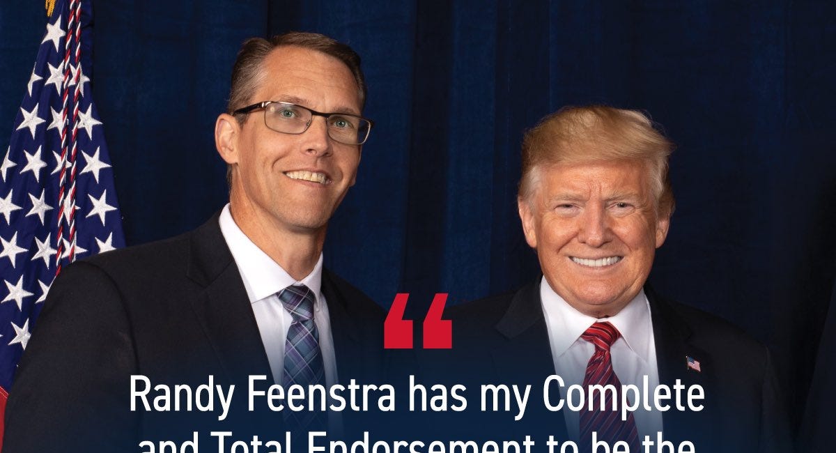 As Feenstra sinks, GOP establishment hits panic button