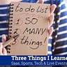 Three Things I Learned In Saas, Sports, Tech & Live Events 