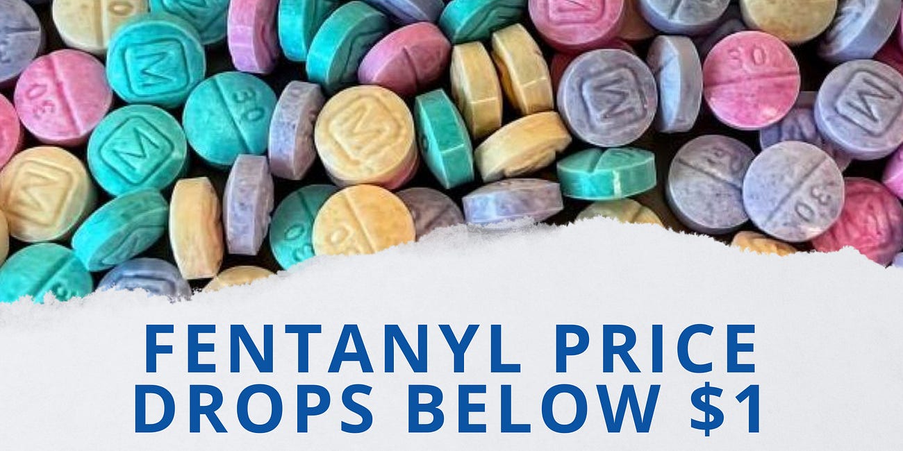 Fentanyl's Falling Price in Seattle: Just 40 Cents a Pill 
