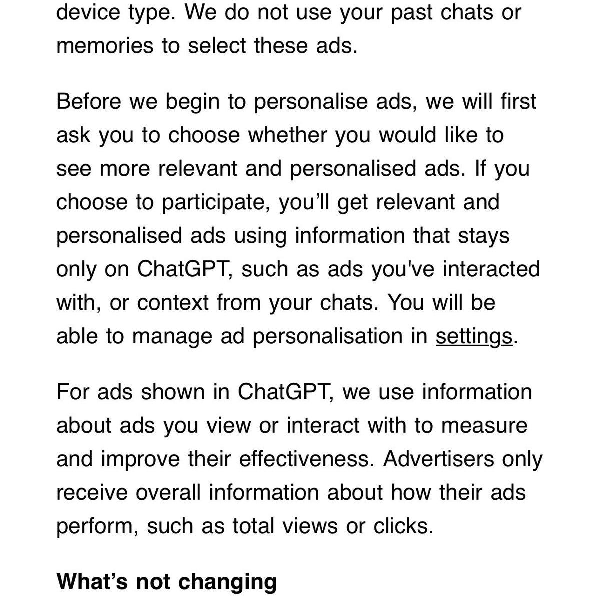 ChatGPT bekommt Werbung: OpenAI schaltet die Ad-Personalisierung frei ChatGPT bekommt Werbung: OpenAI schaltet die Ad-Personalisierung frei