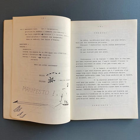 «erres» – scènes/textes/réseaux, No. 2, Winter 1976-1977 [Saint-Martin Bookshop, Bruxelles-Brussel]