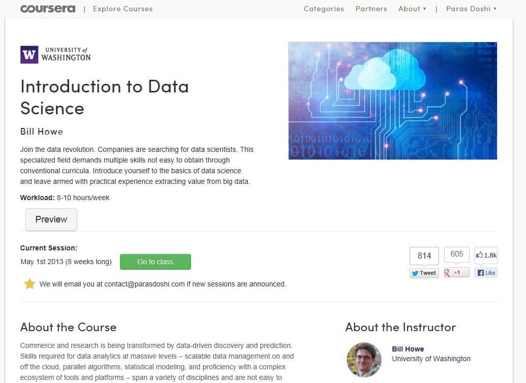 Introduction to Data Science