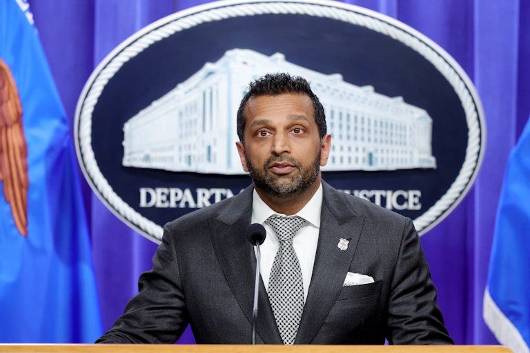 Kash Patel Is Reportedly Traveling to Moscow Weeks Before the Midterms.
