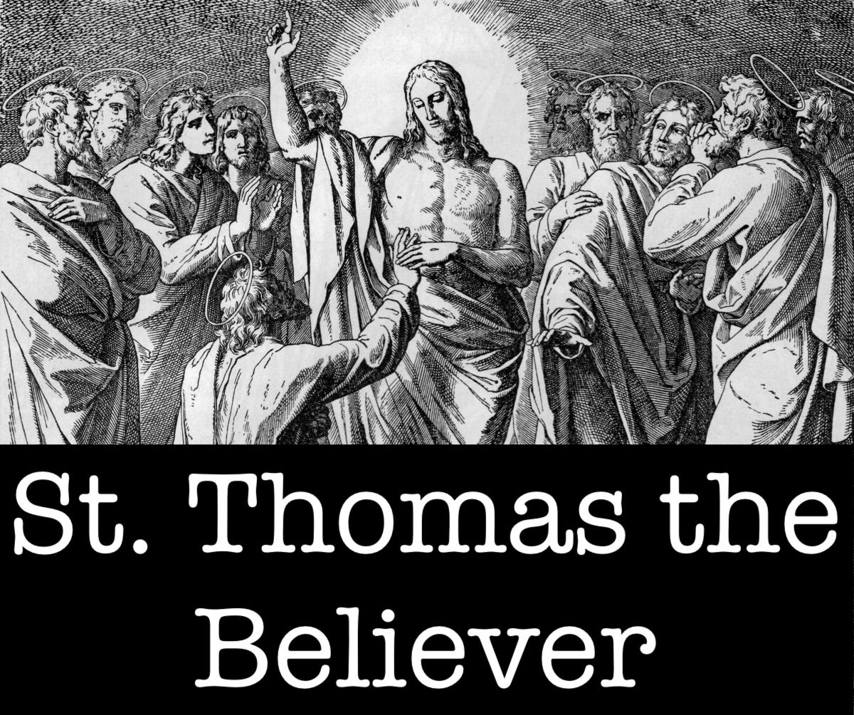St. Thomas the Believer: Doubt as Path to Deeper Faith