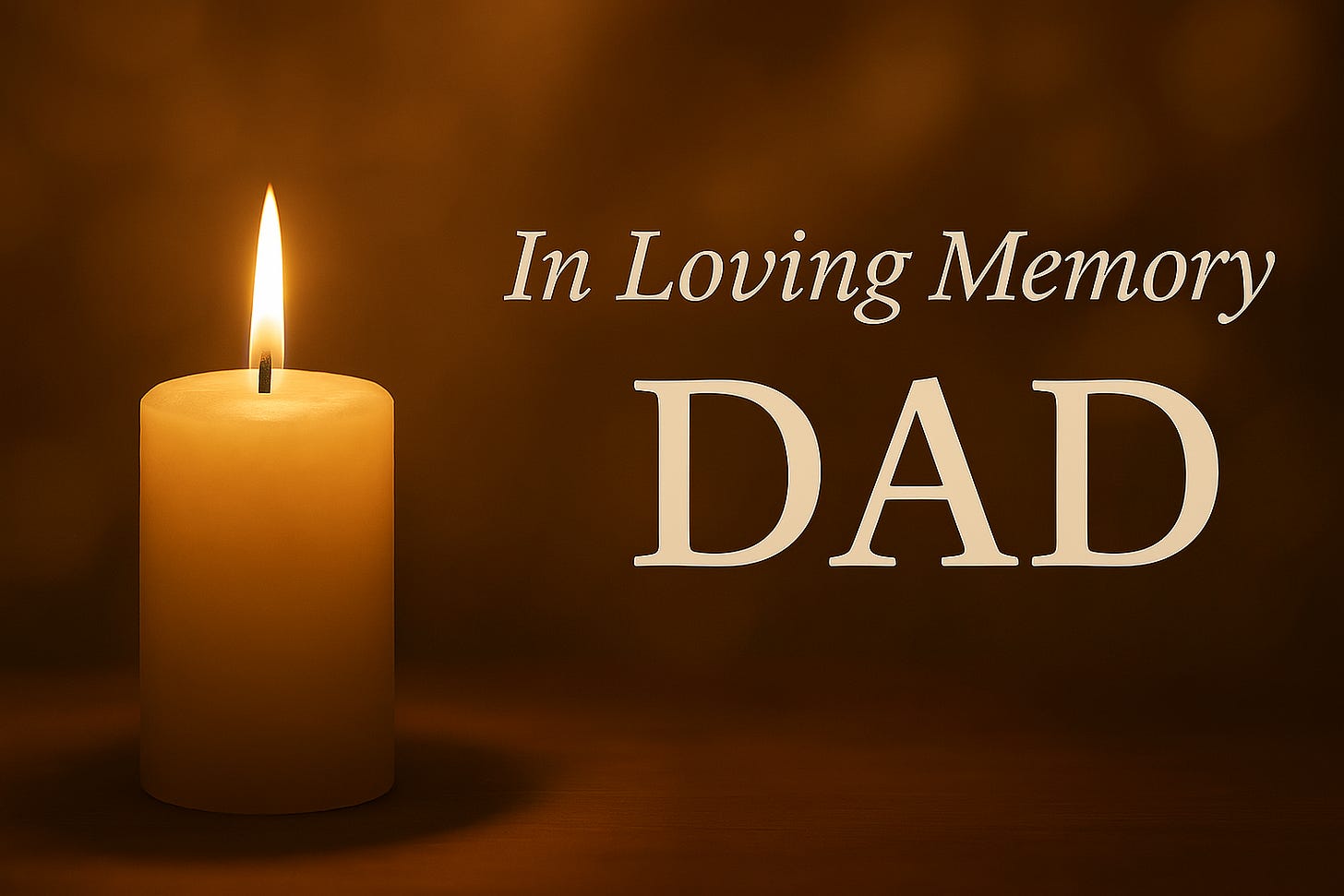 edit the uploaded image to change James to Dad without chopping off any part of the text