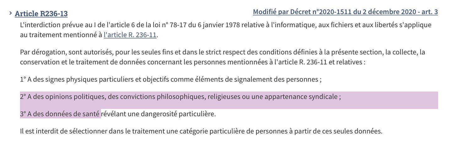 Article R236-13, modifié par Décret n°2020-1511 du 2 décembre 2020 - art. 3relevé par Anne-Sophie Simpere