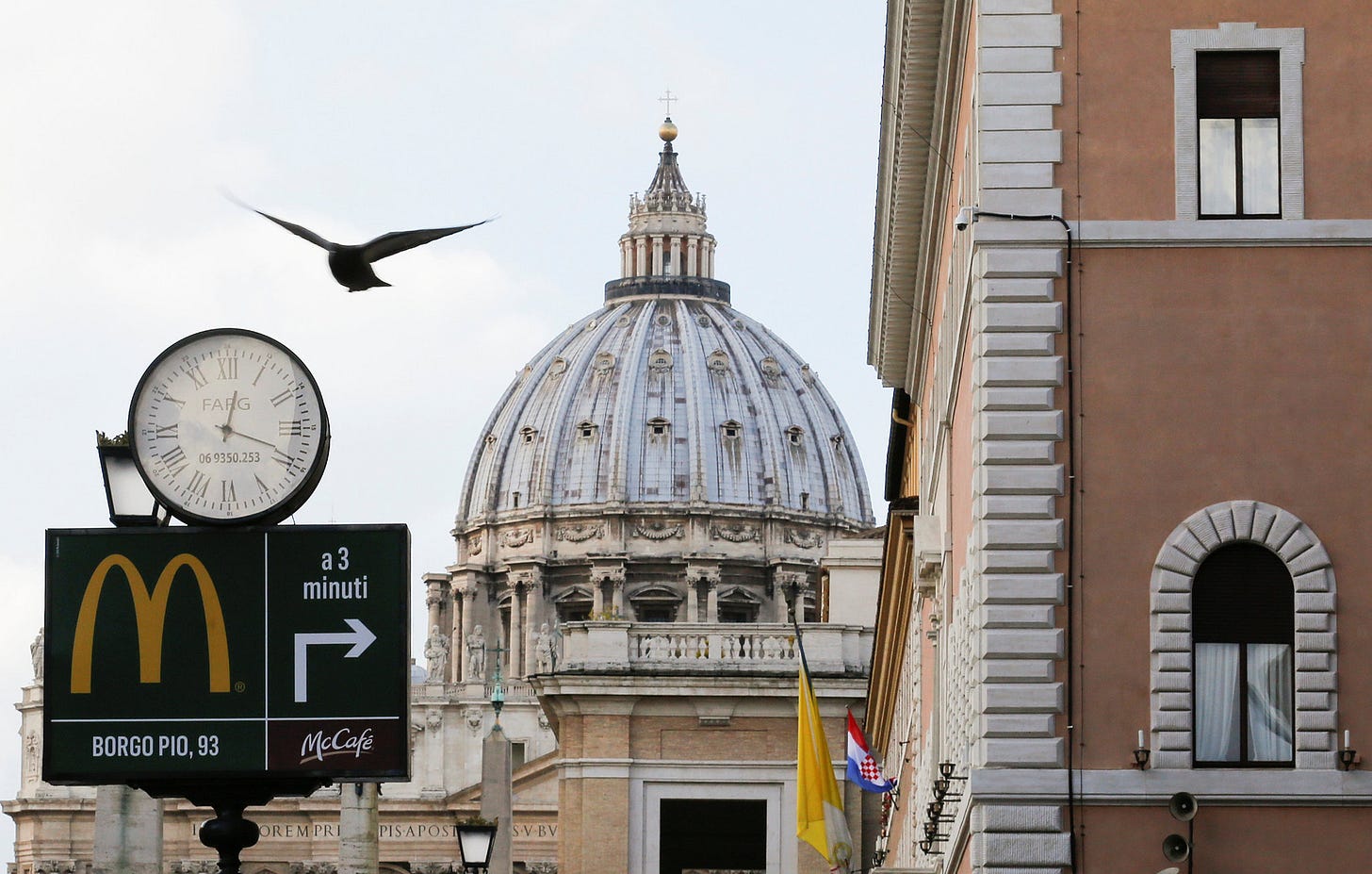 Vatican, New Home to the Big Mac Vatican, New Home to the Big Mac