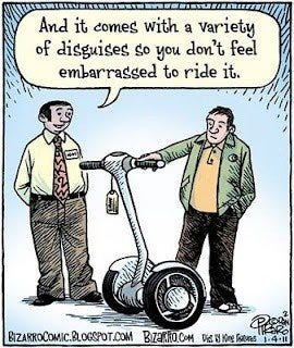 Tira cómica Segway