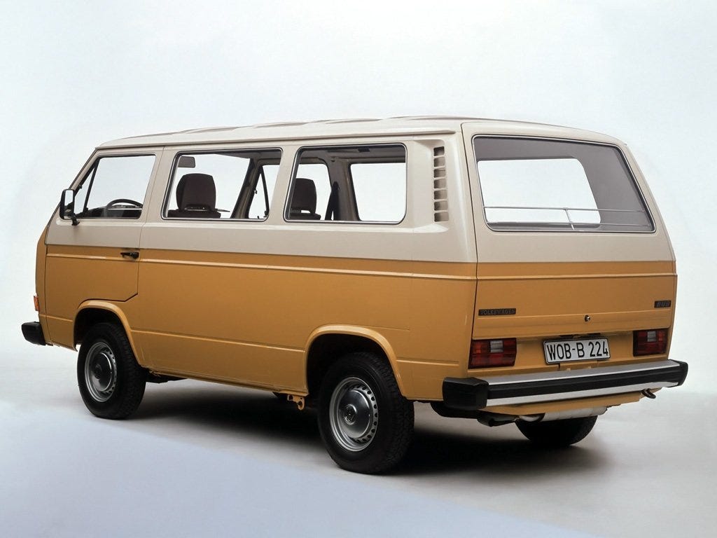 All photos, interior and exterior Volkswagen Caravelle T3 Minivan 1980