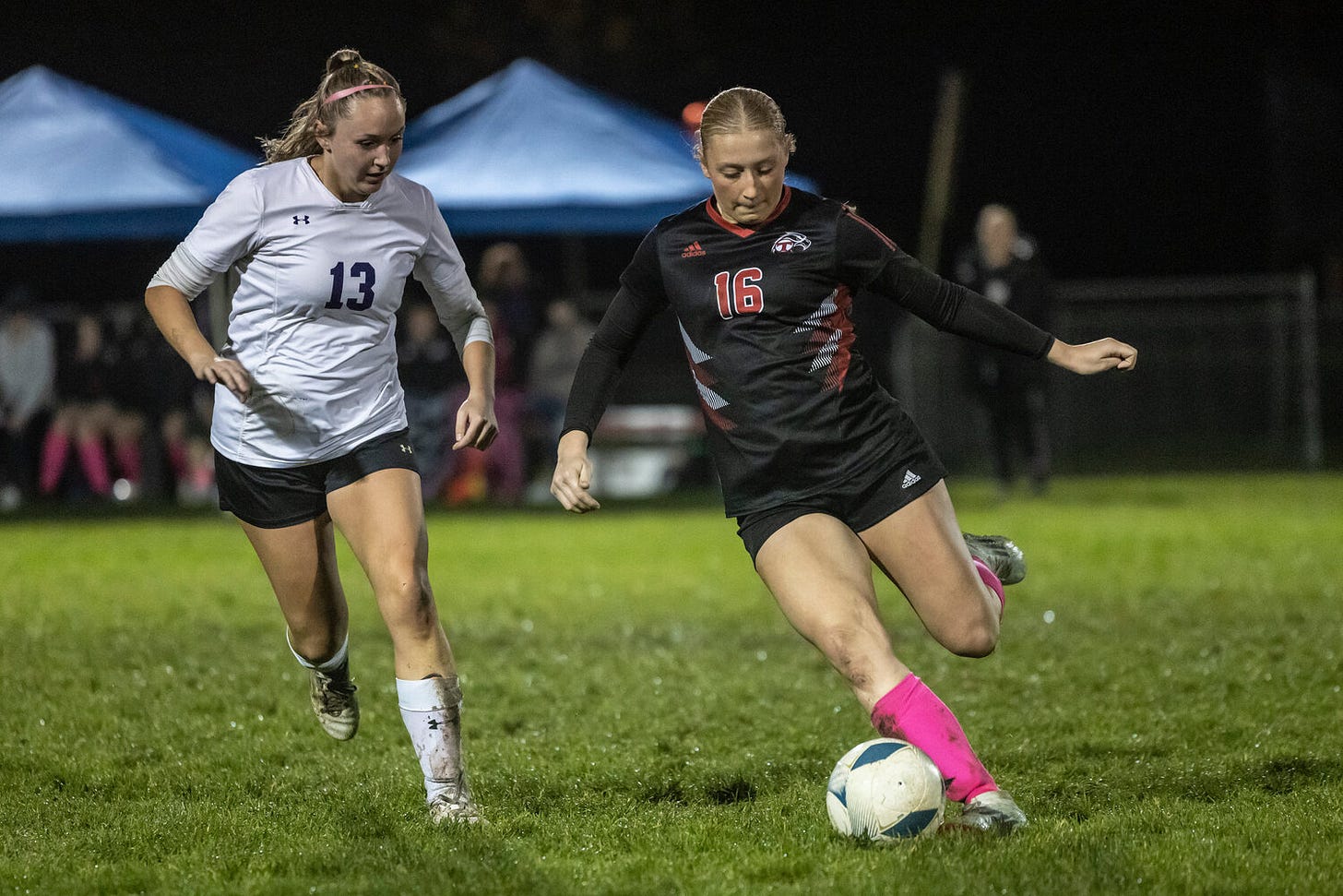 Toledo’s Kailea Lairson during a high school soccer game at Toledo High School on Wednesday, Oct. 30. Toledo’s Kailea Lairson during a high school soccer game at Toledo High School on Wednesday, Oct. 30.