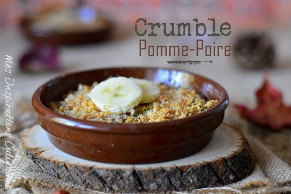 Tarte fine aux pommes et poires · Aux délices du palais
