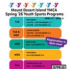 MDI YMCA Announces Spring 2026 Youth Sports Programs