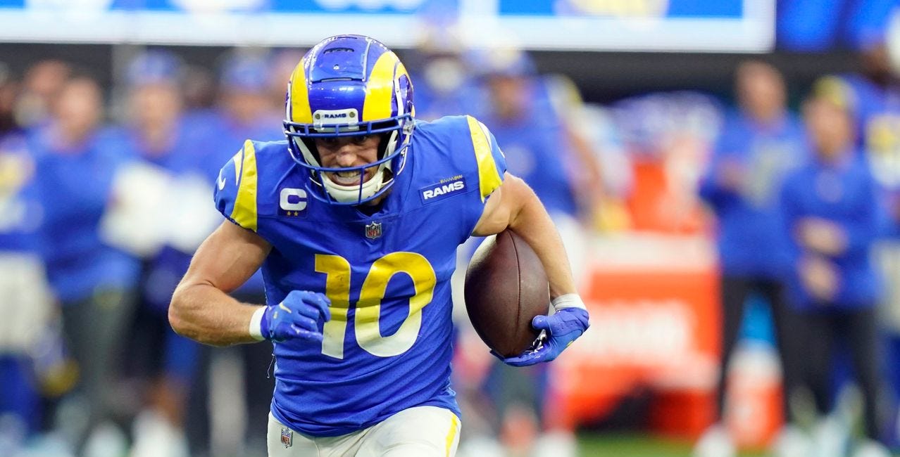 Cooper Kupp: Hamstrung Again.