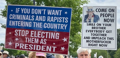 More signs, Honk if you never drunk-texted war plans!
