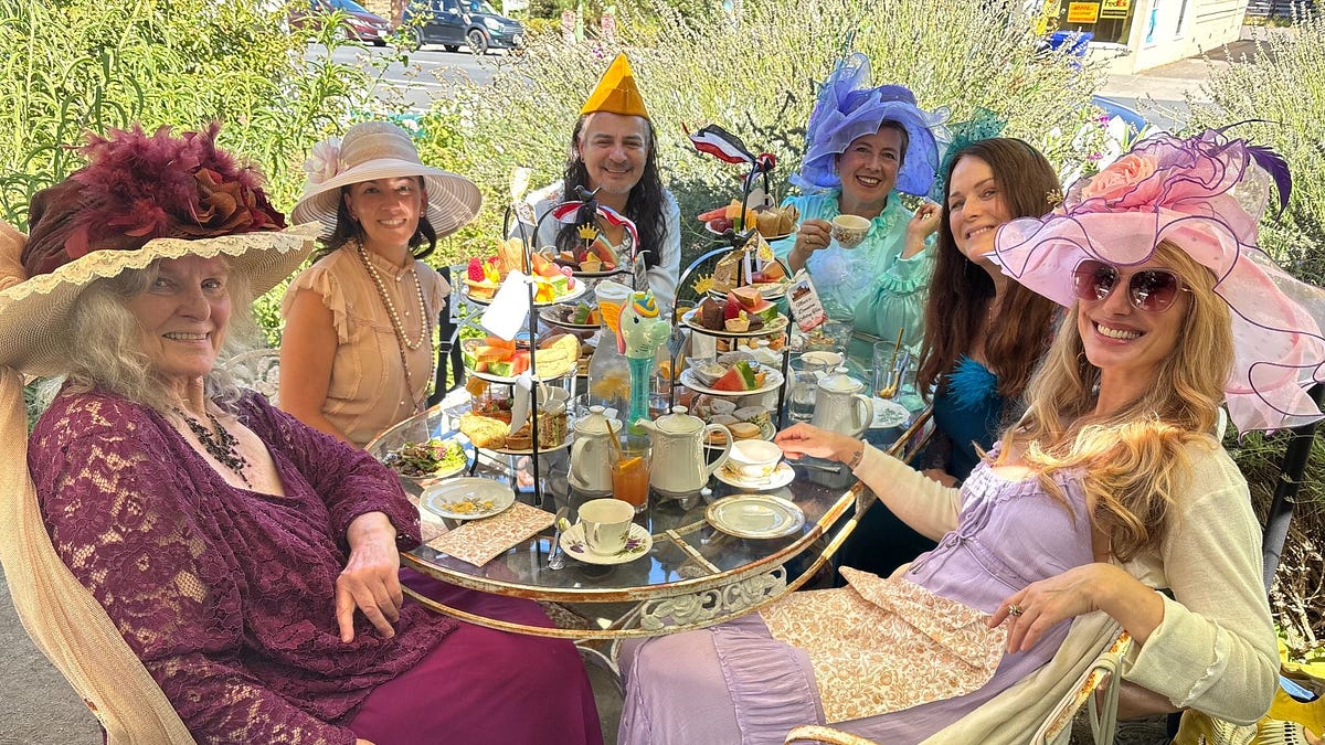 Meet the creative force behind the worlds of whimsy created at Muir’s Tea Room