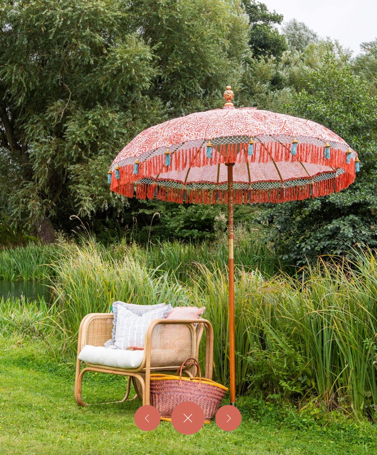 East London Parasol Lexham Terracotta (SOLD OUT) - Picture 1 of 4