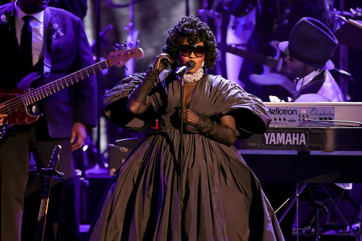 Lauryn Hill Delivers a Moving Tribute to Roberta Flack and D'Angelo at the 2026 Grammys Lauryn Hill Delivers a Moving Tribute to Roberta Flack and D'Angelo at the 2026 Grammys