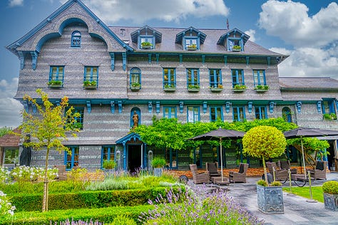 The Ferme Saint-Siméon (hotel, restaurant)