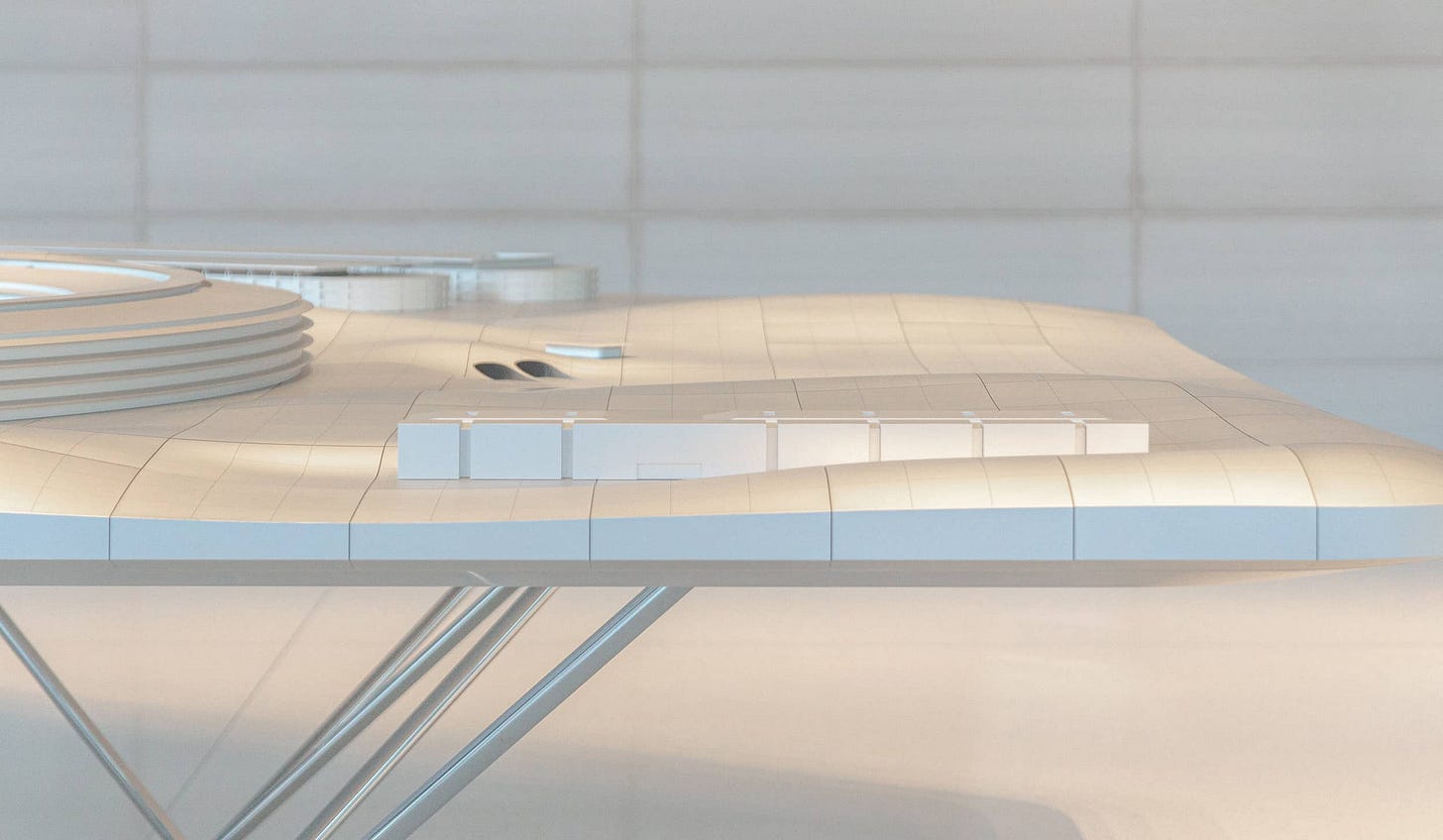 Exhibition at Apple Park Visitor Center