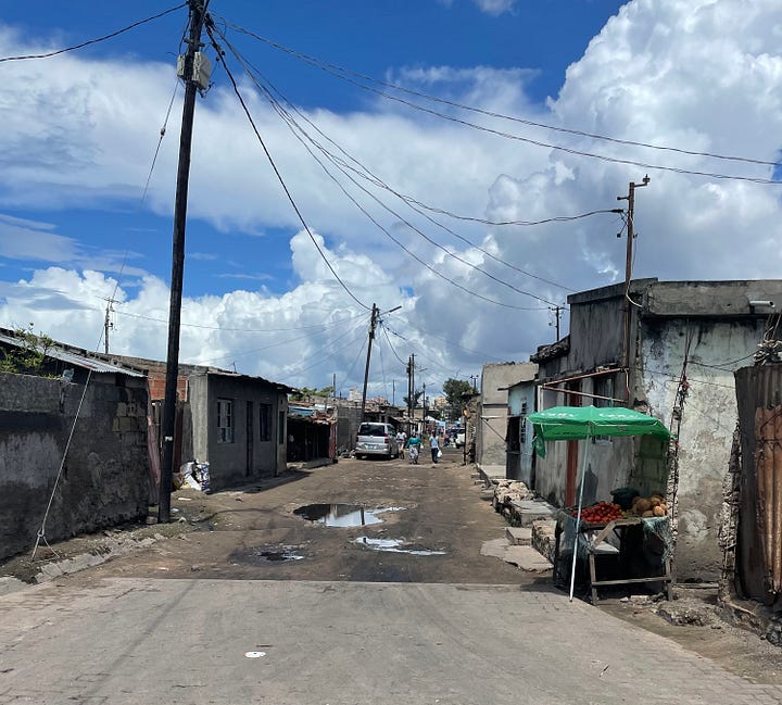 Street scenes from Mafalala, Maputo, Mozambique.