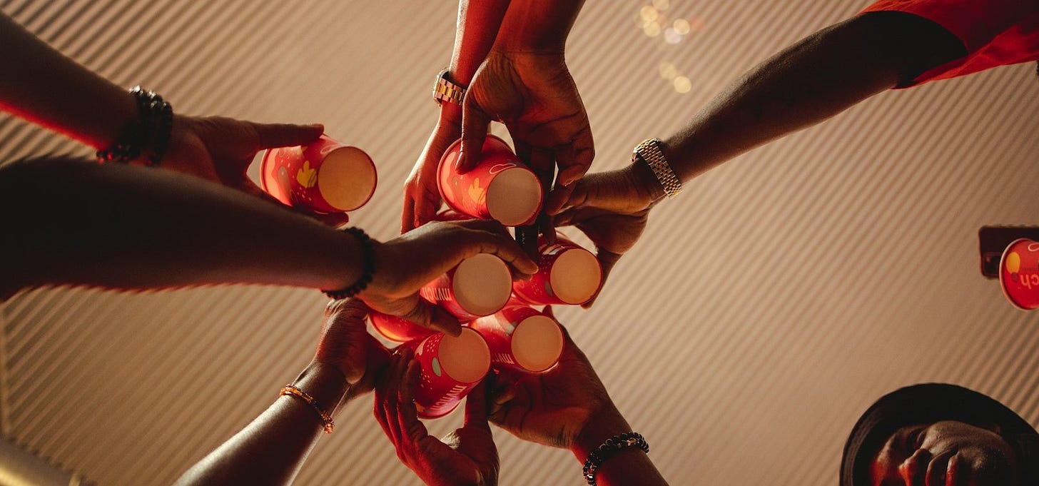 a group of people holding hands a group of people holding hands