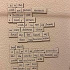 2. Poema Magnético en Inglés - Amor Delicado (Delicate Love)