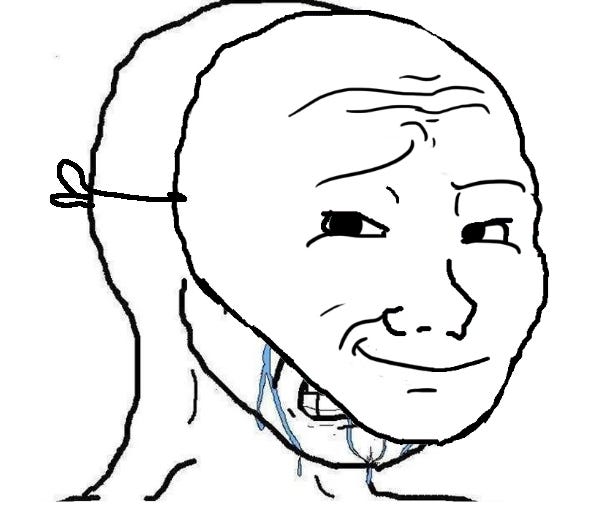 I AM FINE | Wojak | Know Your Meme