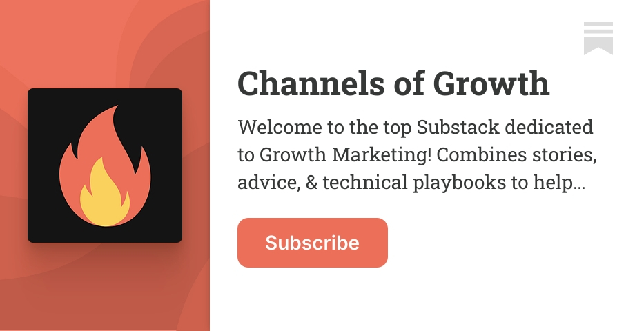Channels of Growth | Koby Conrad | Substack