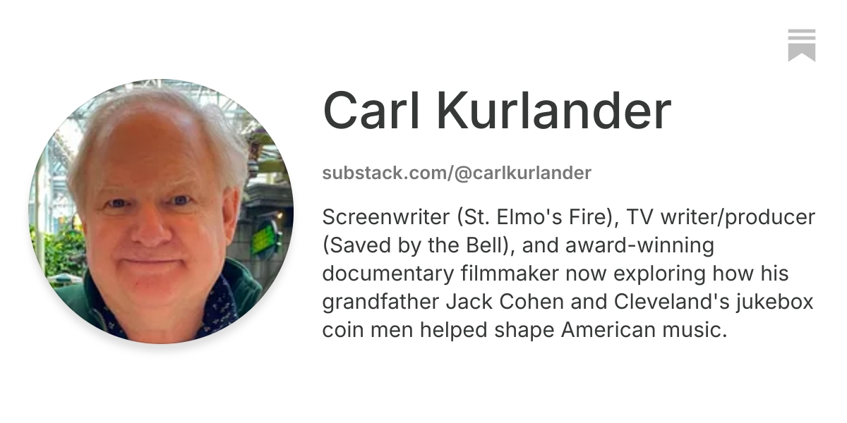 Carl Kurlander | Substack