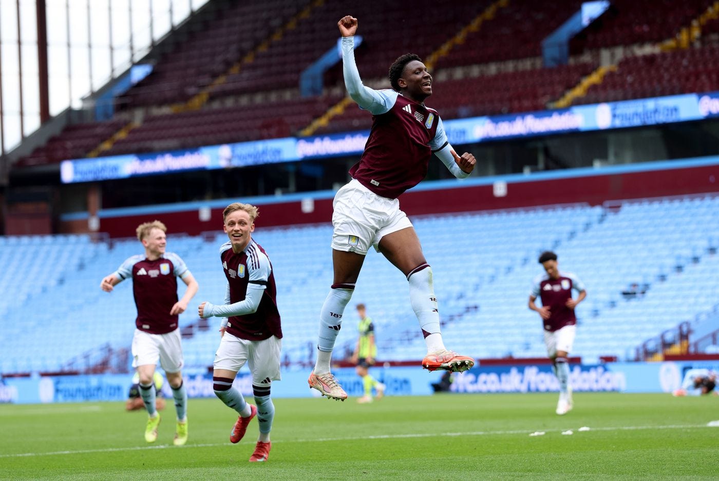 Aston Villa lift the FA Youth Cup with a 3-1 win over Manchester City at Villa Park