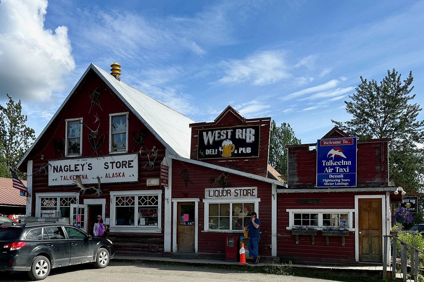 Nagley's Store in Modern day Talkeetna, Alaska. Nagley's Store in Modern day Talkeetna, Alaska.