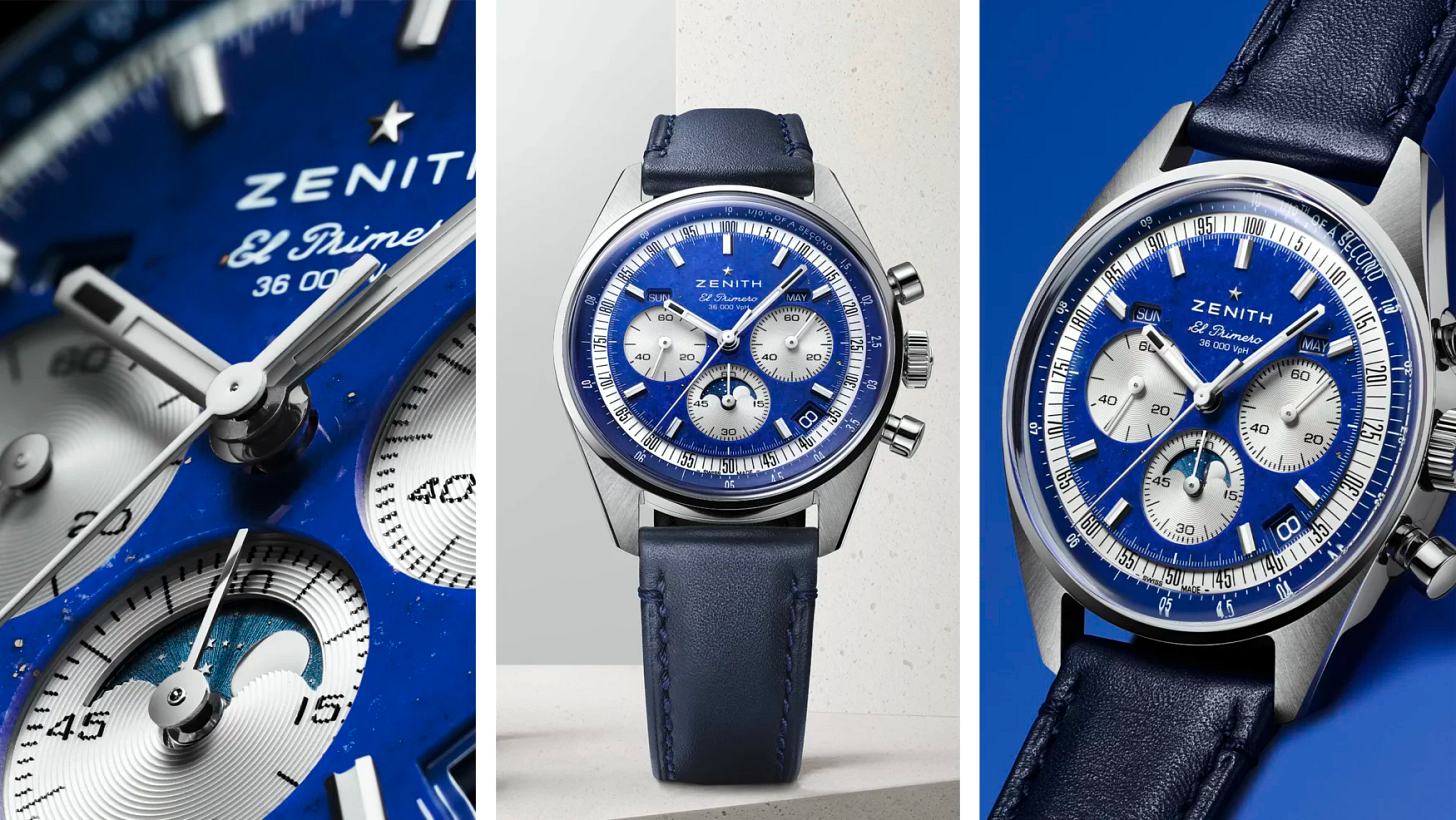Zenith Chronomaster Original Triple Calendar Lapis Lazuli | INTRODUCING