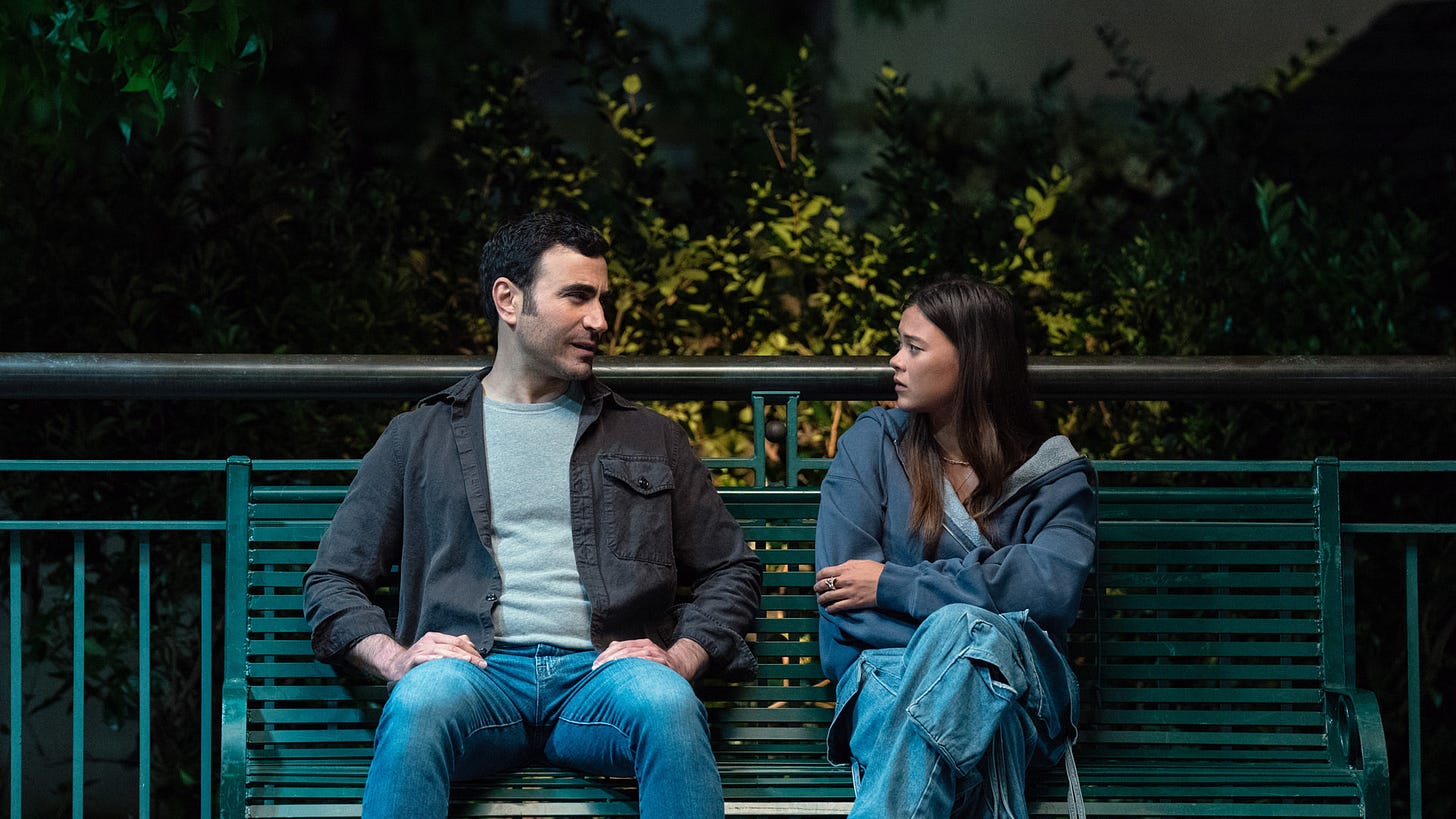 Louis and Alice in Shrinking on Apple TV+