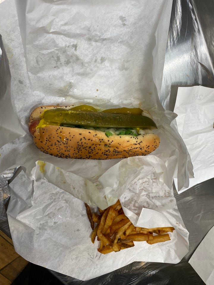 Maxwell St. Polish and Chicago Dog from Al's