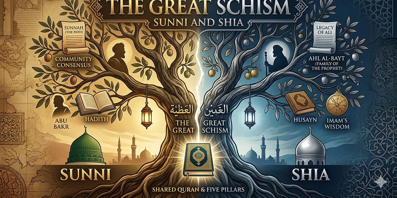 The Islamic Family Feud, Understanding the Differences and Similarities of Sunni and Shia Muslims