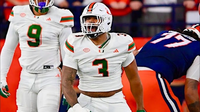 Akheem Mesidor College Football Highlights💥| Miami EDGE | NFL Draft Film