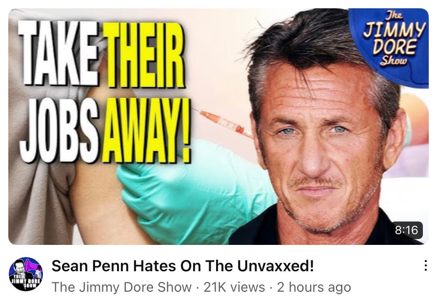 Why do they say you should die if unjabbed? 
