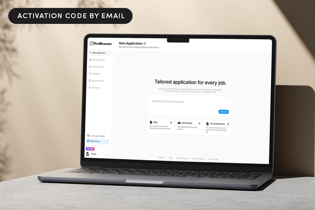 FirstResume resume and job-search automation (tailored resumes, cover letters, interview prep, company research, application tracking)