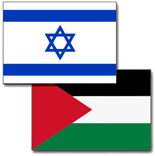 File:Israel-Palestine flags.svg