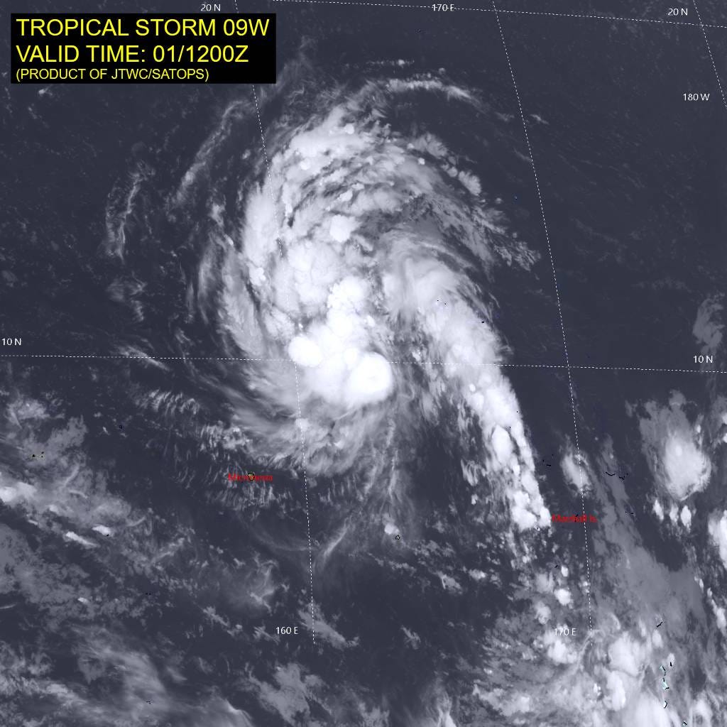 TS Nine Soon to be Typhoon - Fred Pickhardt's Substack