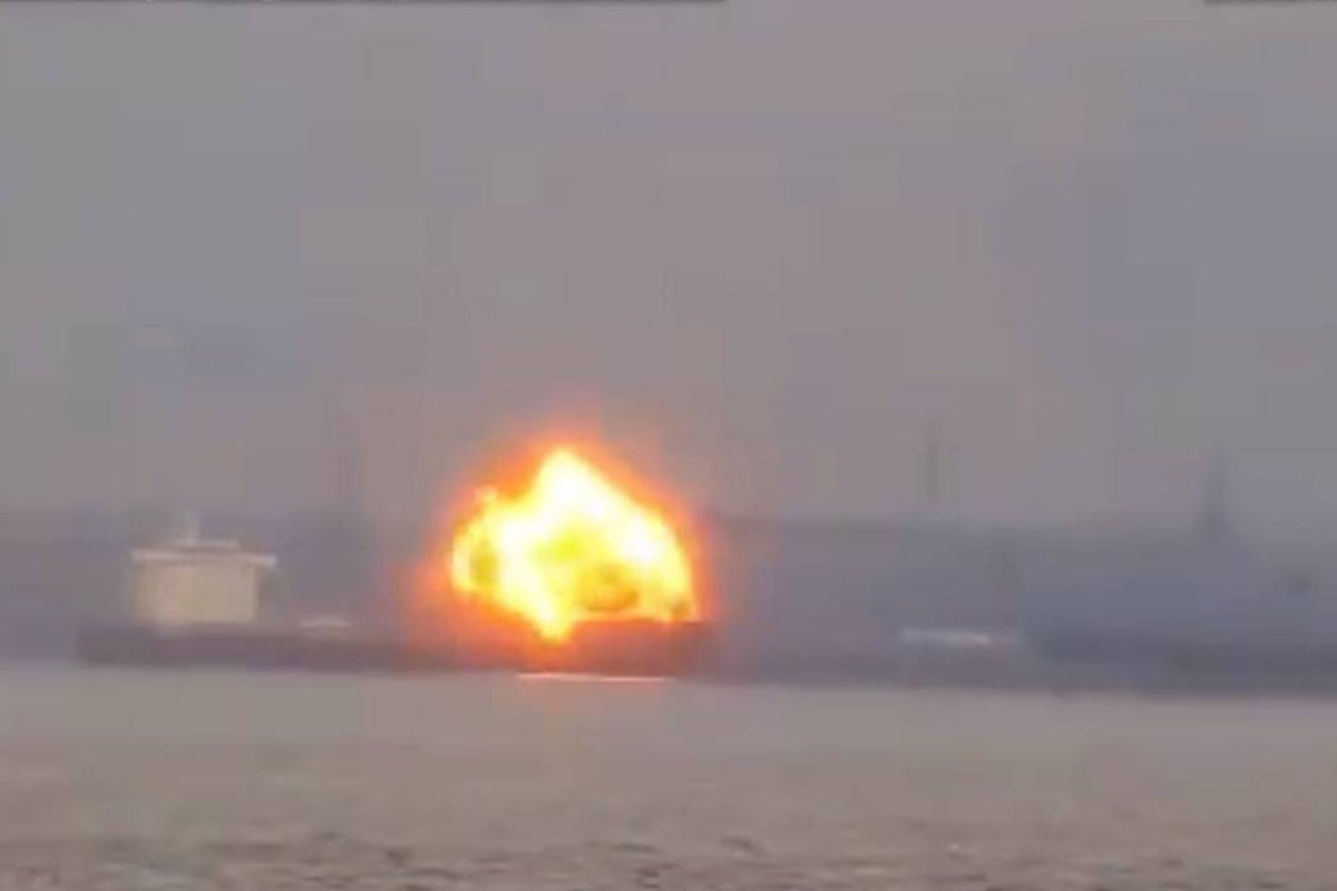 Coal ship explodes near site of Baltimore's collapsed Key Bridge | The  Independent