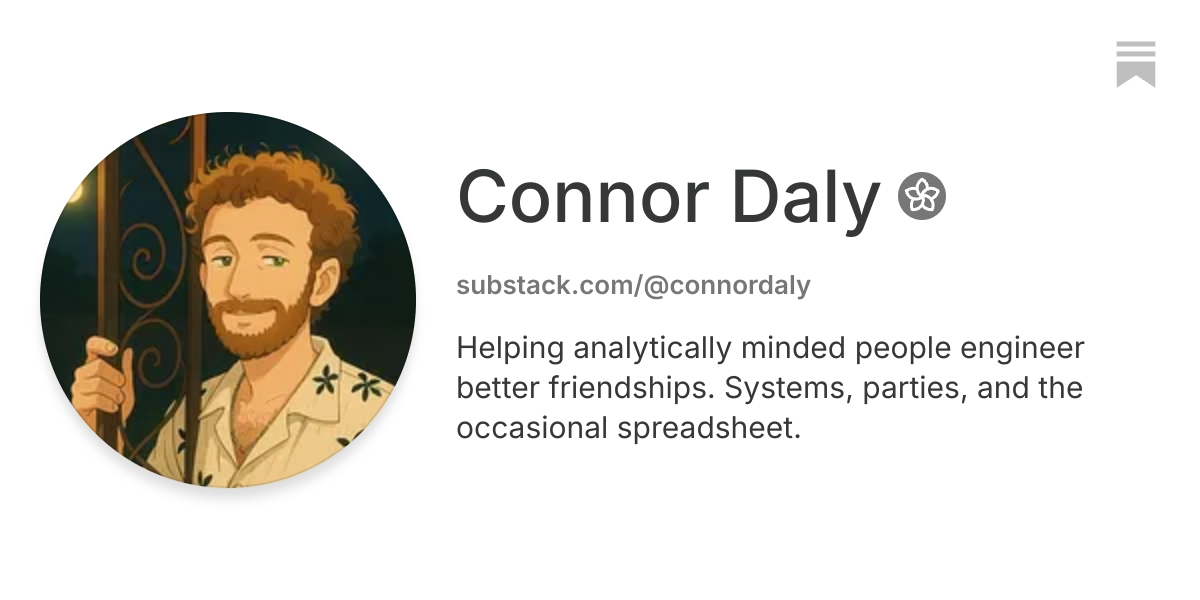 Connor Daly | Substack