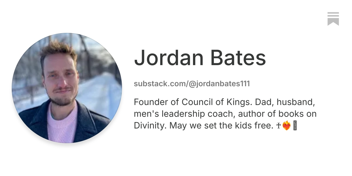 Jordan Bates | Substack