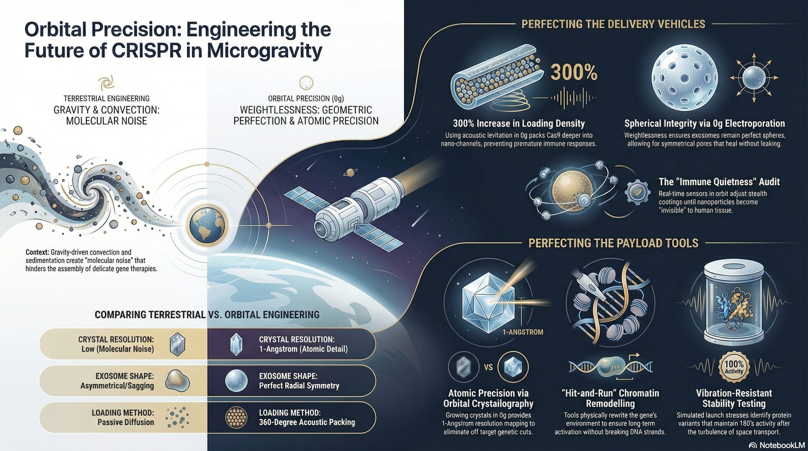 Microgravity CRISPR experiments for Sarcopenia [Strategy]