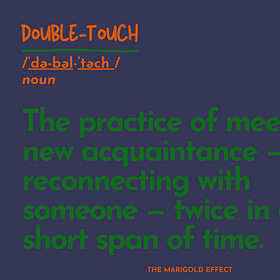 double-touch: the simple practice for lasting connection