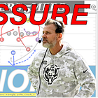 Anatomy of a Pressure: A Chicago Bears Low Red Zone Quarters Five-Man Pressure