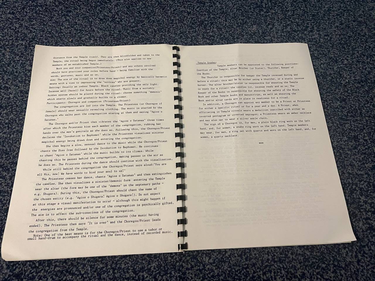The 'Black Book of Satan' of the Order of Nine Angles: Text