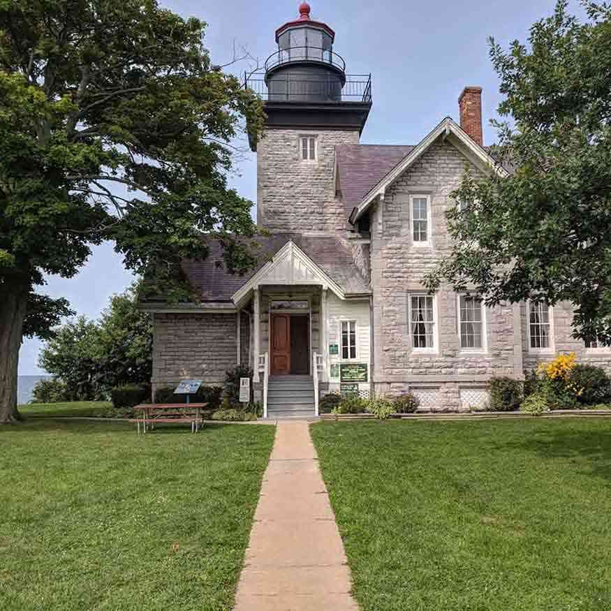 Lighthouses Along Lake Ontario: Golden Hill New York State Parks
