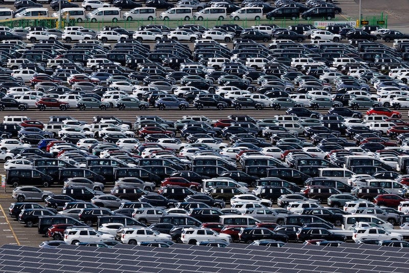 Los fabricantes de automóviles deben hacer frente ahora al costo adicional de un arancel, antes la mayoría de sus envíos de automóviles a EE.UU. no incurrían en ningún derecho. Fotografía: SeongJoon Cho/Bloomberg Los fabricantes de automóviles deben hacer frente ahora al costo adicional de un arancel, antes la mayoría de sus envíos de automóviles a EE.UU. no incurrían en ningún derecho. Fotografía: SeongJoon Cho/Bloomberg