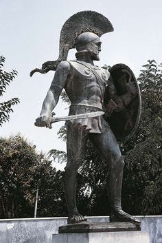 This contains an image of: Leonidas I of House Agiad